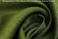 Mengenal Kain Twill Bahan untuk Seragam dan Pakaian Formal